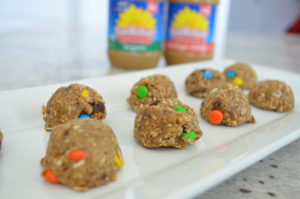 Monster Protein Bites are perfect for allergy free treats.
